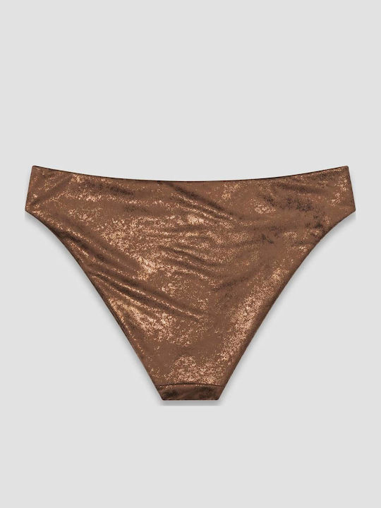 Bikini Slip Brown Bronze