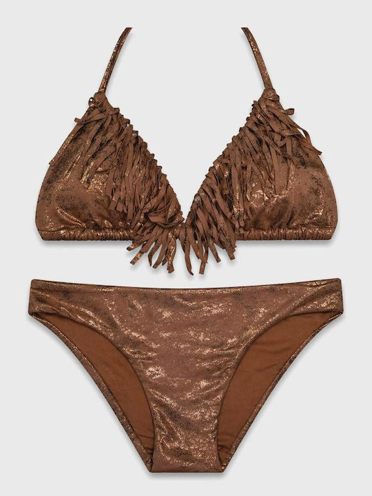Bikini Slip Brown Bronze