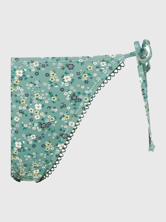 Bikini Slip with Laces Turquoise FBL013 122 16B Green Lake