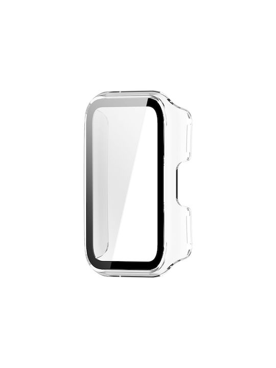 Techsuit Defense360 Pro Πλαστική Θήκη με Τζαμάκι σε Διάφανο χρώμα για Huawei Band 11 Techsuit Defense360 Pro Πλαστική Θήκη με Τζαμάκι σε Διάφανο χρώμα για Huawei Band 11