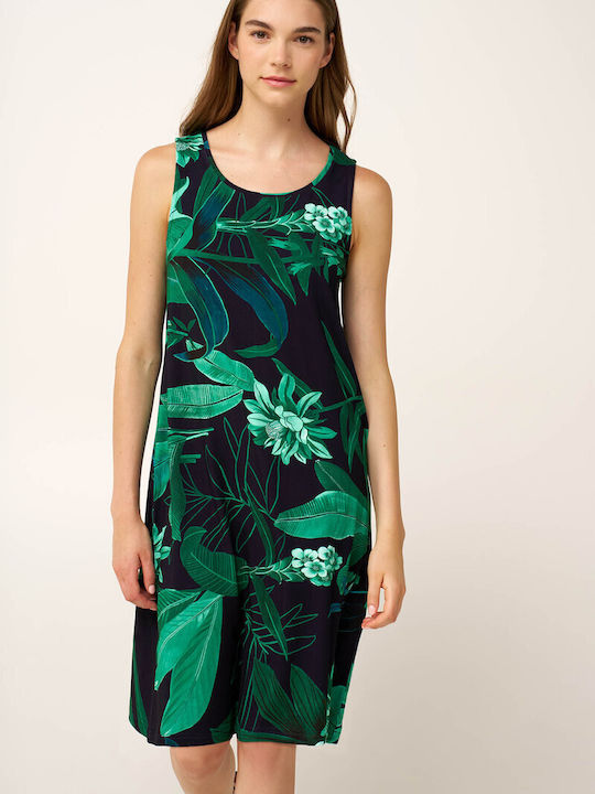 Sommer Damenkleid Blau