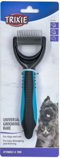 Trixie Comb Dogs for Coat Grooming Blue