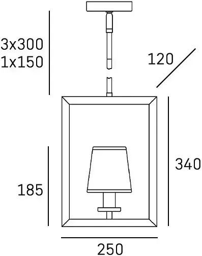 COSMOLight Silver Pendant Ceiling Light with E14 Socket