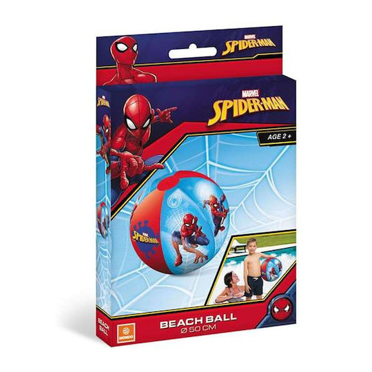 Minge Gonflabilă Mare De Plajă Tematică Spider-man Mondo