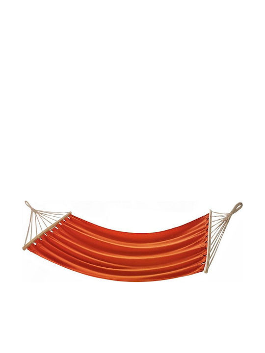 Saska Garden Hamac Material Textil Cu Suport Portocaliu 200x100cm Saska Garden Hamac Material Textil Cu Suport Portocaliu 200x100cm
