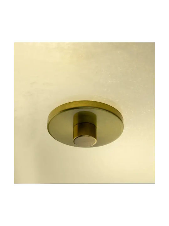 COSMOLight Plafonieră de Tavan 30cm Bronzată cu Soclu E27