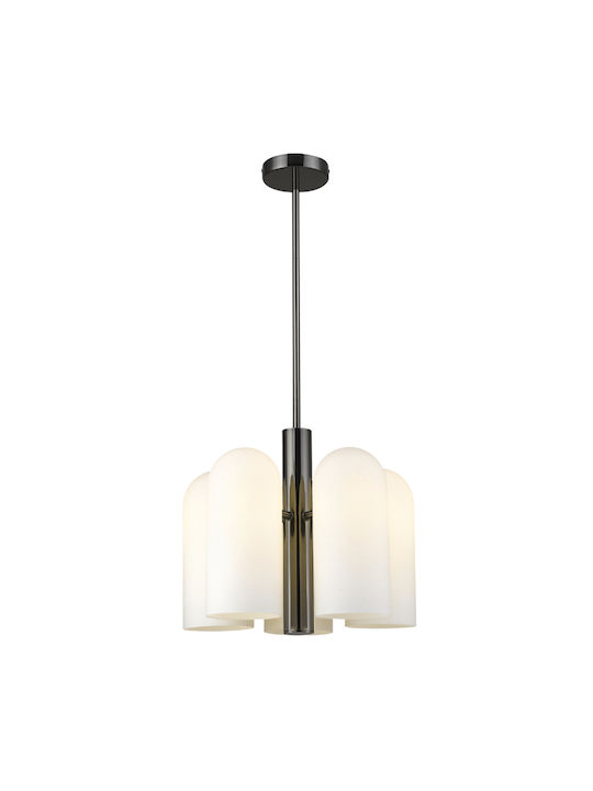 COSMOLight Πολυέλαιος Ø34cm με Καπέλα Λευκός COSMOLight Πολυέλαιος Ø34cm με Καπέλα Λευκός