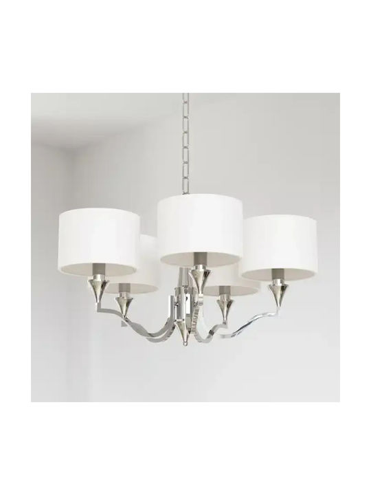 COSMOLight Chandelier Silver P05915NI-WH