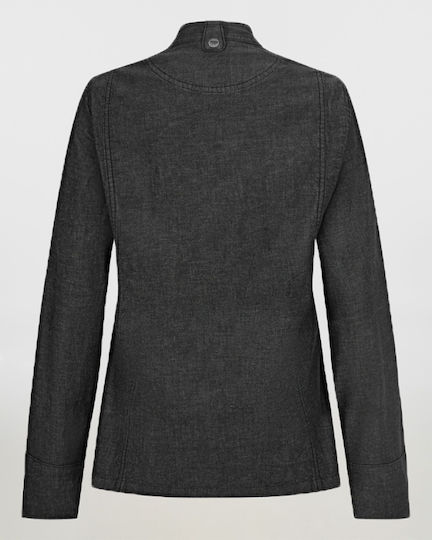 Γυναικείο Σακάκι Σεφ Μακρύ Μανίκι Velilla 405212sw Dark Grey Denim