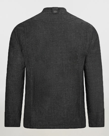 Haina De Bucătar Mânecă Lungă Velilla 405212s Denim Gri Închis
