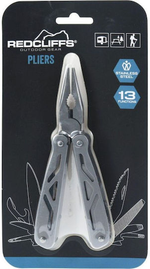 Redcliffs Crank Brothers Überleben Multitool Grau