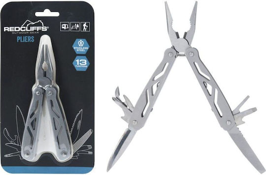 Redcliffs Crank Brothers Überleben Multitool Grau
