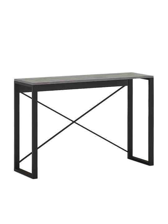 Archie Console Table Wood & Metal Gray L110xW35xH75cm