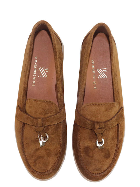 Women's Moccasins in Brown Colour