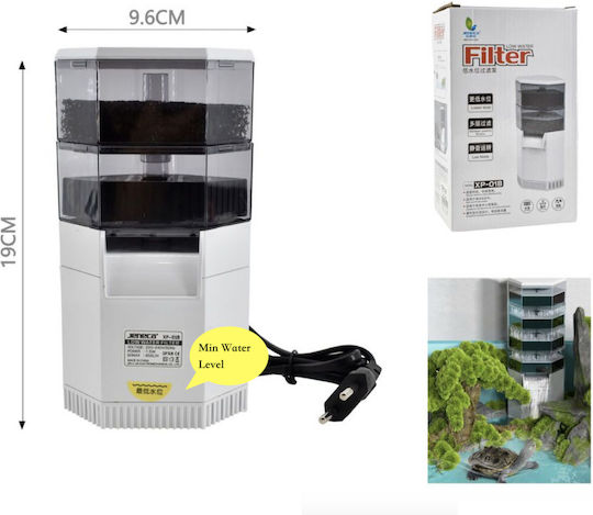 Jeneca XP-01B Εσωτερικό Φίλτρο για Ενυδρεία Χωρητικότητας έως 100lt, με Απόδοση 850lt/h και Ισχύ 7.5W