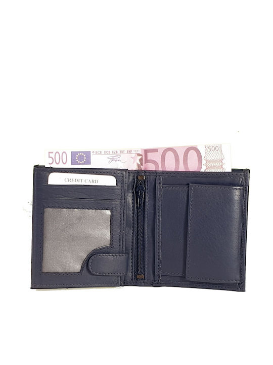 Δερμάτινο Ανδρικό Πορτοφόλι με RFID Μαύρο