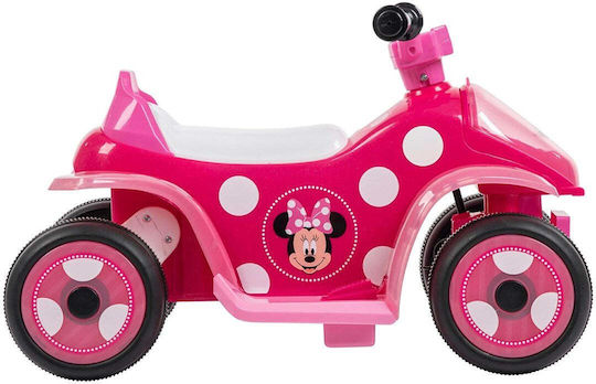Παιδική Μηχανή Minnie Ηλεκτροκίνητη 6 Volt Ροζ για 1+ ετών