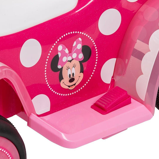 Παιδική Μηχανή Minnie Ηλεκτροκίνητη 6 Volt Ροζ για 1+ ετών
