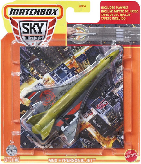 Mattel Matchbox Airplane for 3++ Years Twin Engine Blaze Buster