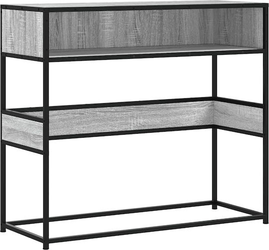 Конзолна маса от Дърво & Метал Sonoma Grey Д90xШ35xВ80cm Конзолна маса от Дърво & Метал Sonoma Grey Д90xШ35xВ80cm