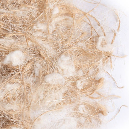Sisal Fibre Nest Yarn Juta Cotton Canaries Jute Cotton White Yarn 1000 Gr
