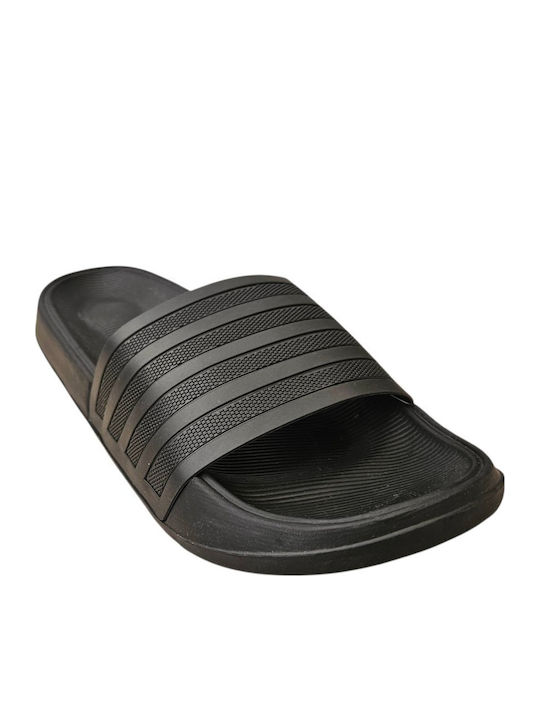 Men's Black Slides