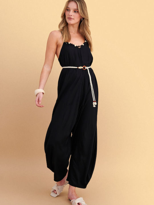 Damen Jumpsuit Schwarz
