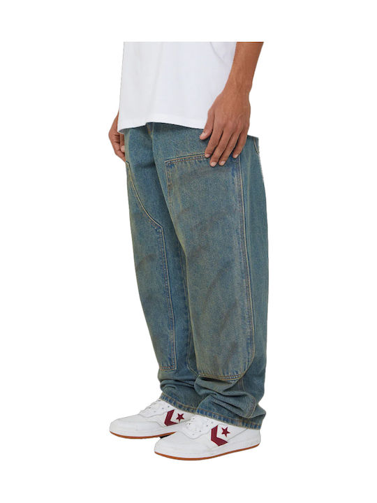 Men's Jeans Pants with Loose Fit Blue
