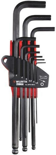 Set Allen Ball Long 9 Pieces Zebra Wurth Set 07152026