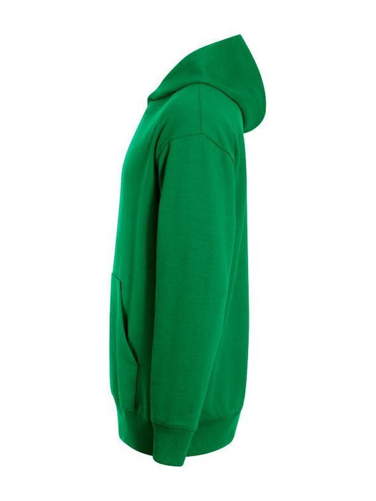 Γυναικείο Φούτερ με Κουκούλα Grass Green