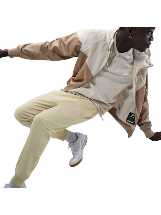 Club Sweatpants With Cuffs Beige