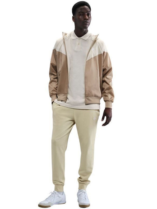 Club Sweatpants With Cuffs Beige