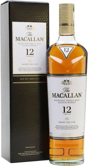 Sherry Oak Cask Single Malt Whisky 12 Years Scotland 700ml