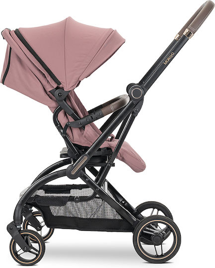 Lorelli Makaya Reversible Baby Stroller Suitable for Newborn Pink 9.15kg