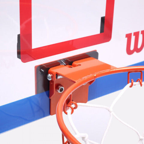 Wilson Kids' Basketball Hoop Indoor Door with Ball Nba Drv Mini Hoop Mini