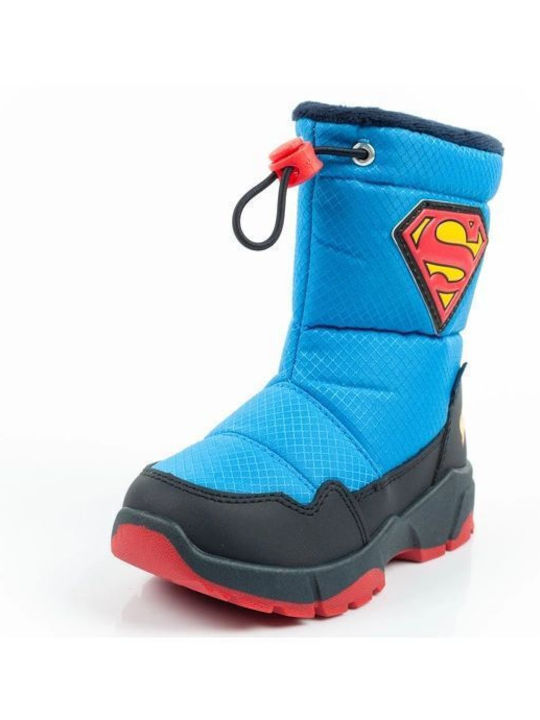 Kinderstiefel Schnee mit Reissverschluss Blau