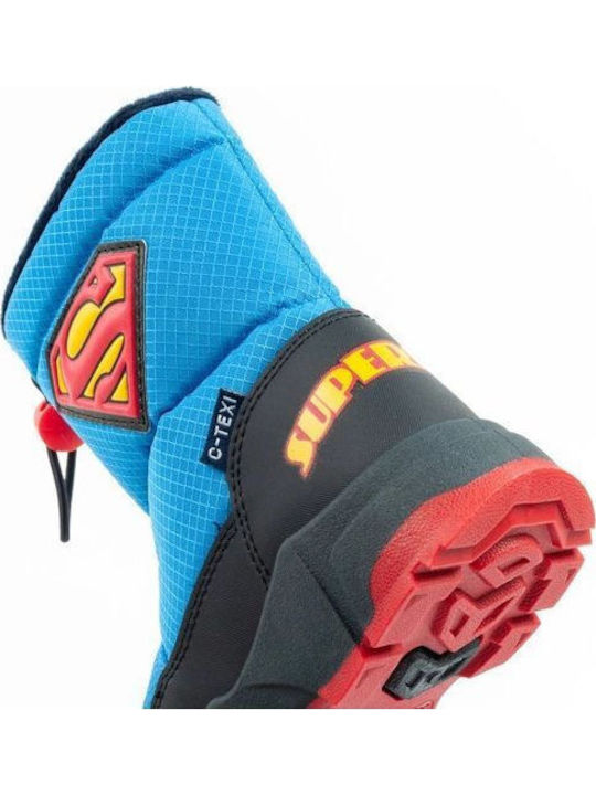 Kinderstiefel Schnee mit Reissverschluss Blau