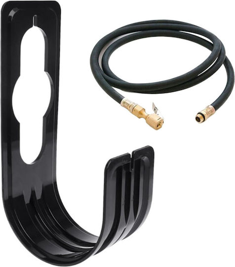 Hose Hanger Plastic Saddle 22.5x7.5cm Black