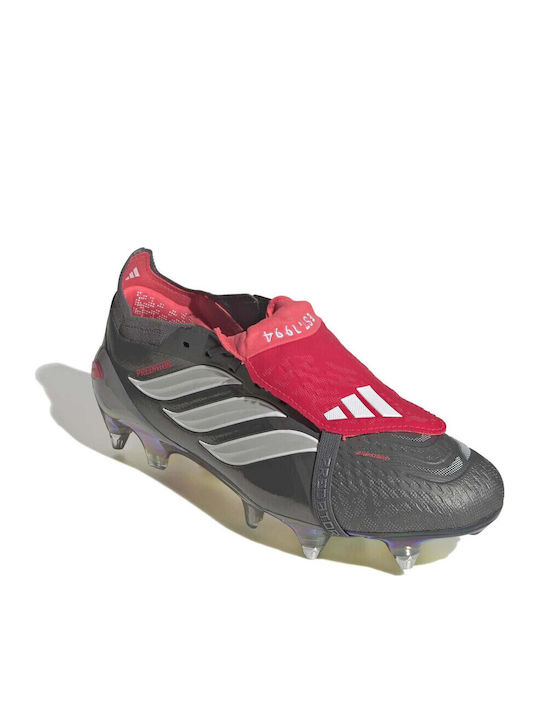 adidas Predator Elite Ποδοσφαιρικά Παπούτσια με Τάπες SG Γκρι