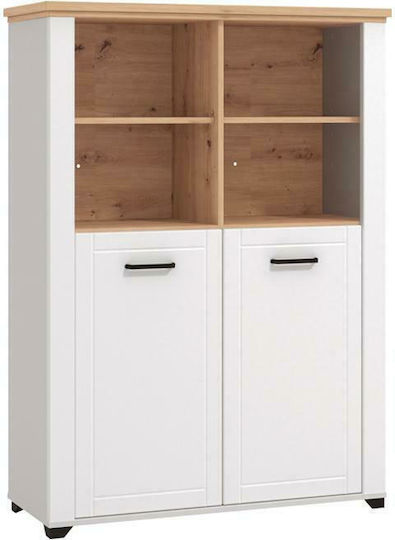 Valencia POP 2K Επιδαπέδια Βιτρίνα από MDF 103.5x41x143cm