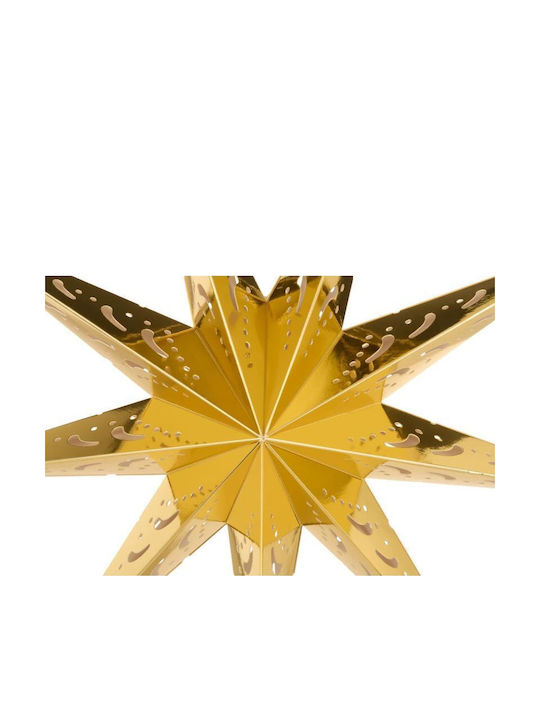 Saska Garden Christmas Illuminated Paper Pendant Star