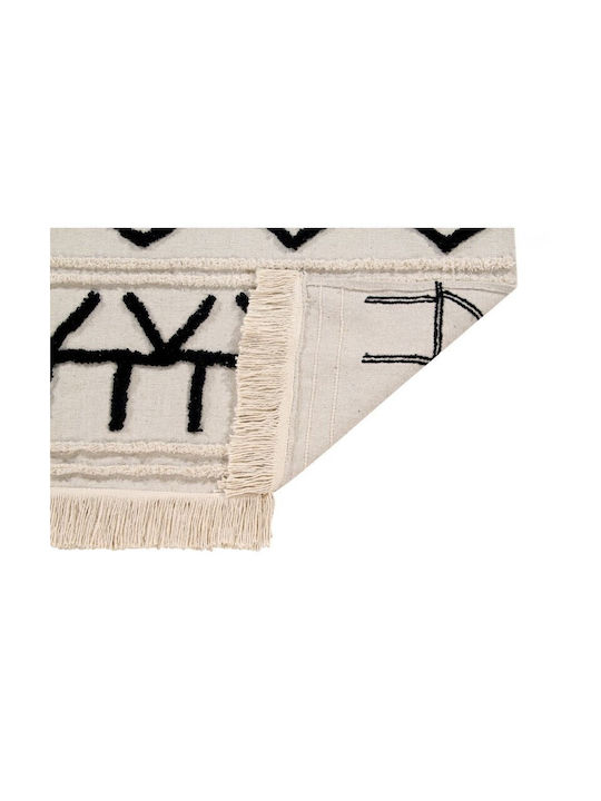 Lorena Canals Bereber Handmade Kids Rug Cotton Green 170x240cm