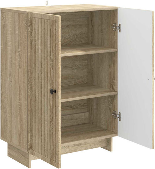 Sideboard from Wood & Metal Beige 66x34.5x90cm