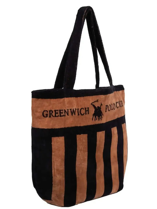 Greenwich Polo Club Fabric Brown Beach Bag Greenwich Polo Club Fabric Brown Beach Bag