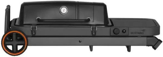 Mustang Gas Grill Fold Trolley Grill Area 60.5x39cm