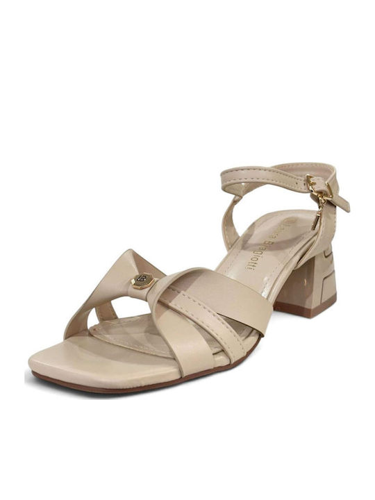 Damen Sandalen Beige