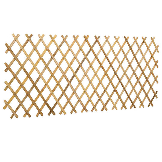Expandable Fence Mesh 2 Pcs Light Brown 100 X 105 Cm 42028067 Beige