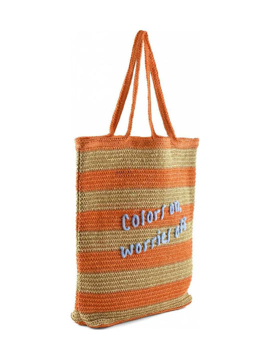 Colors Of California Rattan Damen Schultertasche Orange Colors Of California Rattan Damen Schultertasche Orange