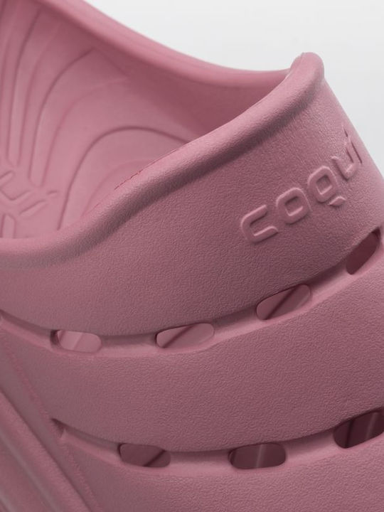 Coqui Damen Holzschuhe Rosa