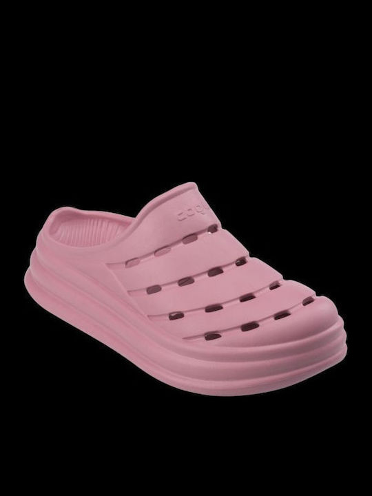Coqui Damen Holzschuhe Rosa